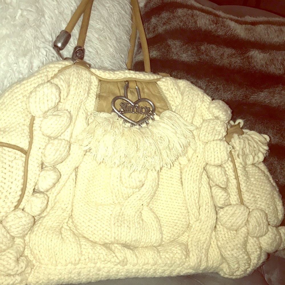 Juicy couture knitted purse